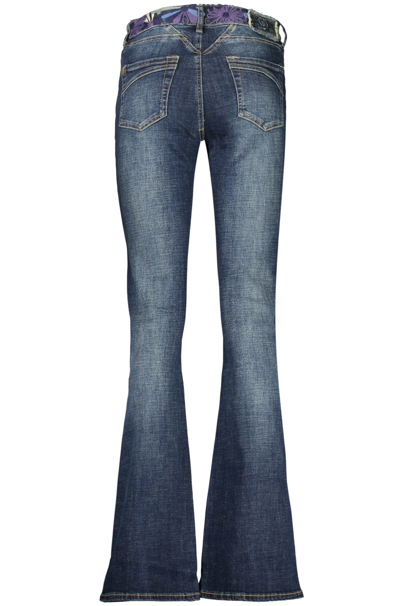 DESIGUAL WOMEN'S DENIM JEANS BLUE - Image 2
