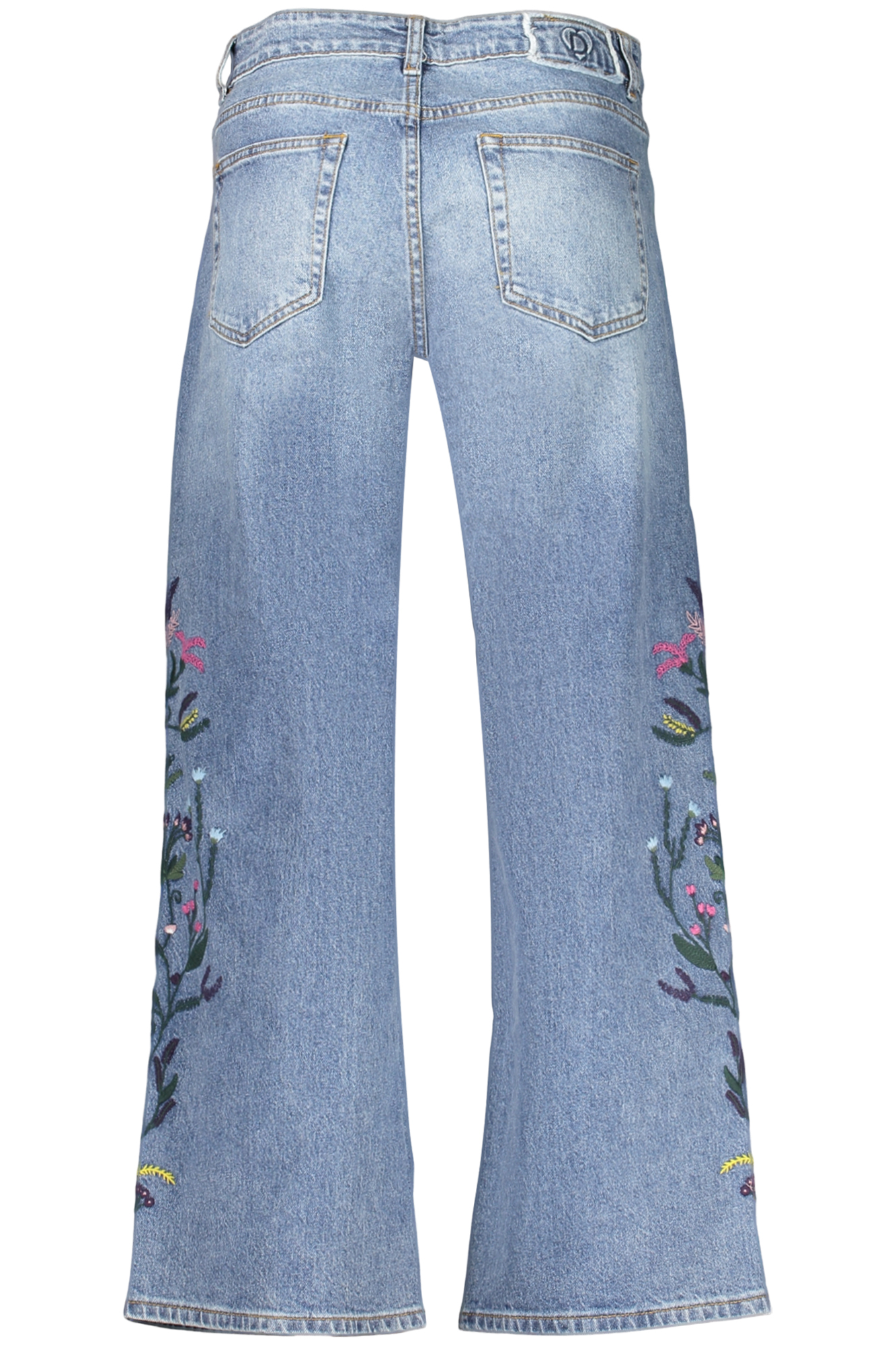 DESIGUAL WOMEN'S DENIM JEANS BLUE - Image 2