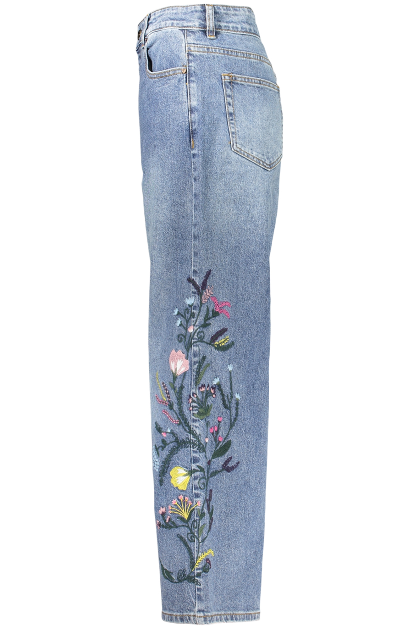 DESIGUAL WOMEN'S DENIM JEANS BLUE - Image 3