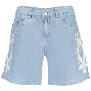 DESIGUAL WOMEN'S BLUE SHORT JEANS DESIGUAL