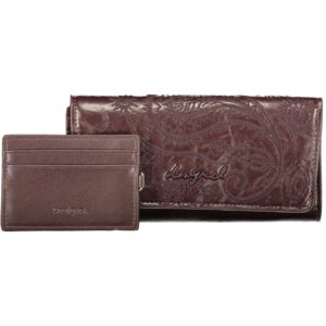 DESIGUAL WOMEN'S BROWN WALLET DESIGUAL