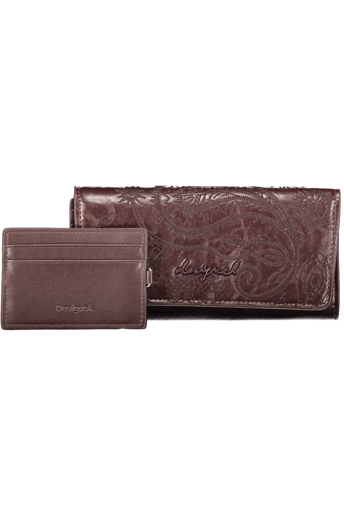 DESIGUAL WOMEN'S BROWN WALLET DESIGUAL