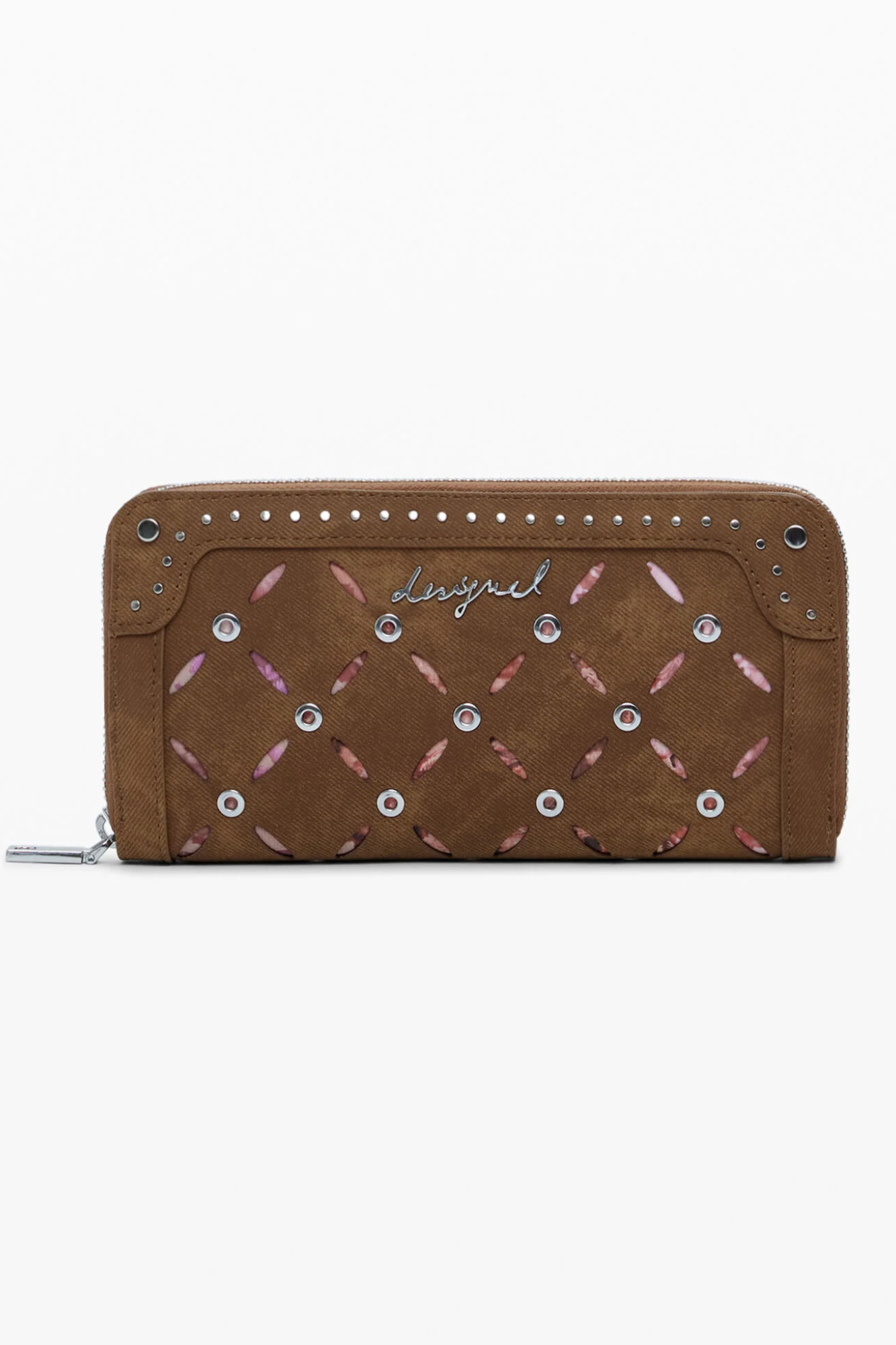 DESIGUAL WOMEN'S BROWN WALLET DESIGUAL