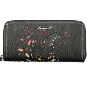 DESIGUAL WOMEN'S BLACK WALLET DESIGUAL