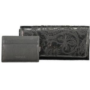 DESIGUAL WOMEN'S BLACK WALLET DESIGUAL