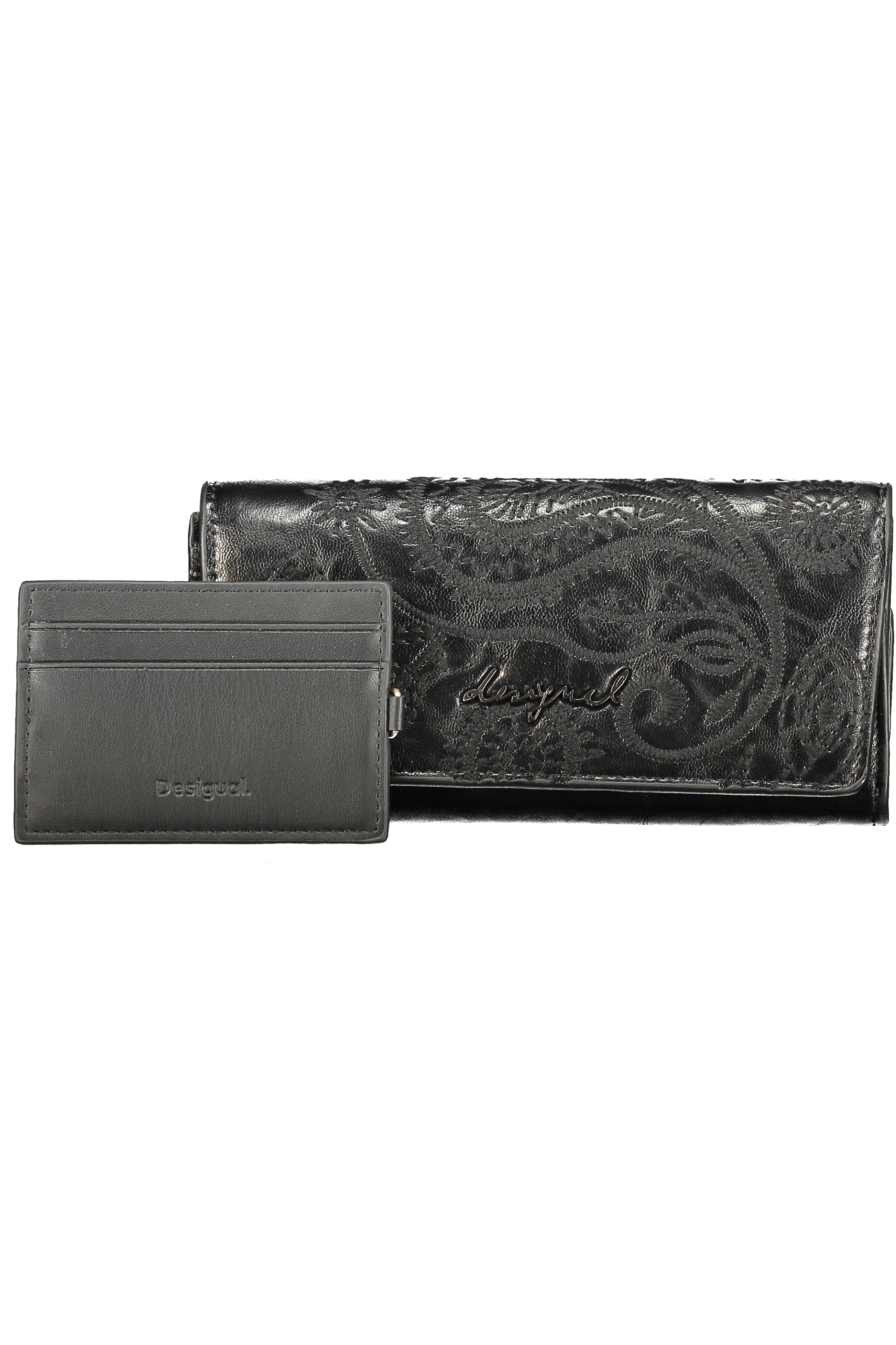DESIGUAL WOMEN'S BLACK WALLET DESIGUAL