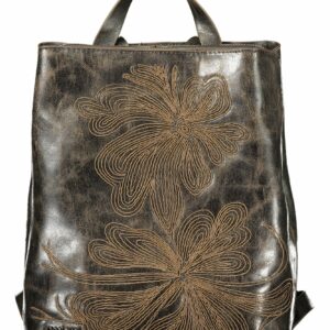 DESIGUAL WOMEN'S BROWN BACKPACK DESIGUAL