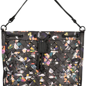 DESIGUAL WOMEN'S BLACK BACKPACK DESIGUAL