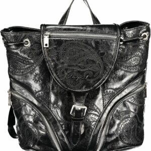 DESIGUAL WOMEN'S BLACK BACKPACK DESIGUAL