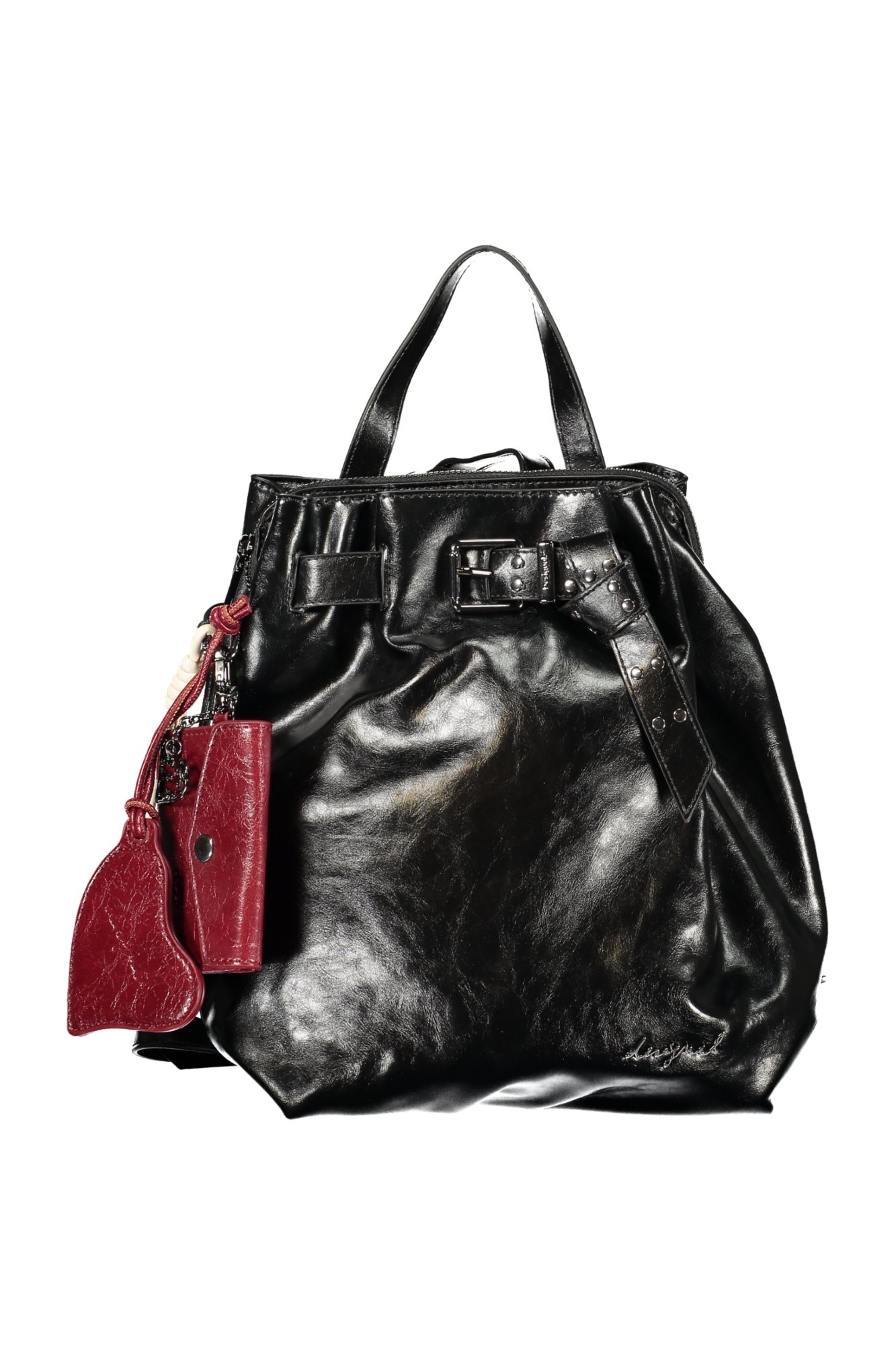 DESIGUAL WOMEN'S BLACK BACKPACK DESIGUAL