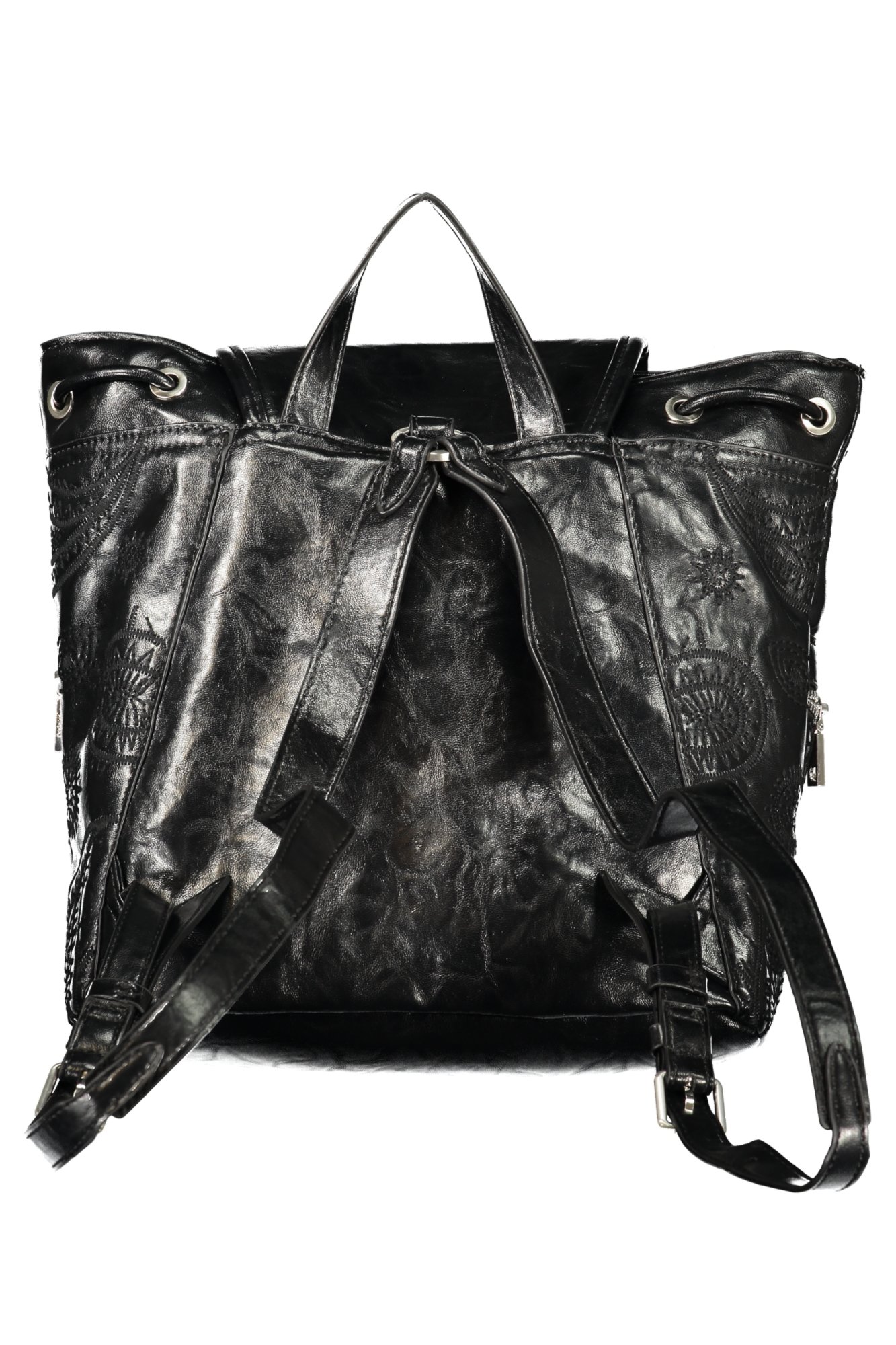 DESIGUAL WOMEN'S BLACK BACKPACK - Image 2