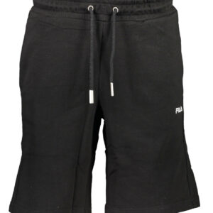 FILA MEN'S BLACK BERMUDA SHORTS FILA
