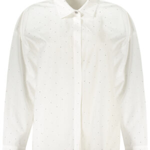 GUESS JEANS WOMEN'S LONG-SLEEVED SHIRT WHITE GUESS JEANS