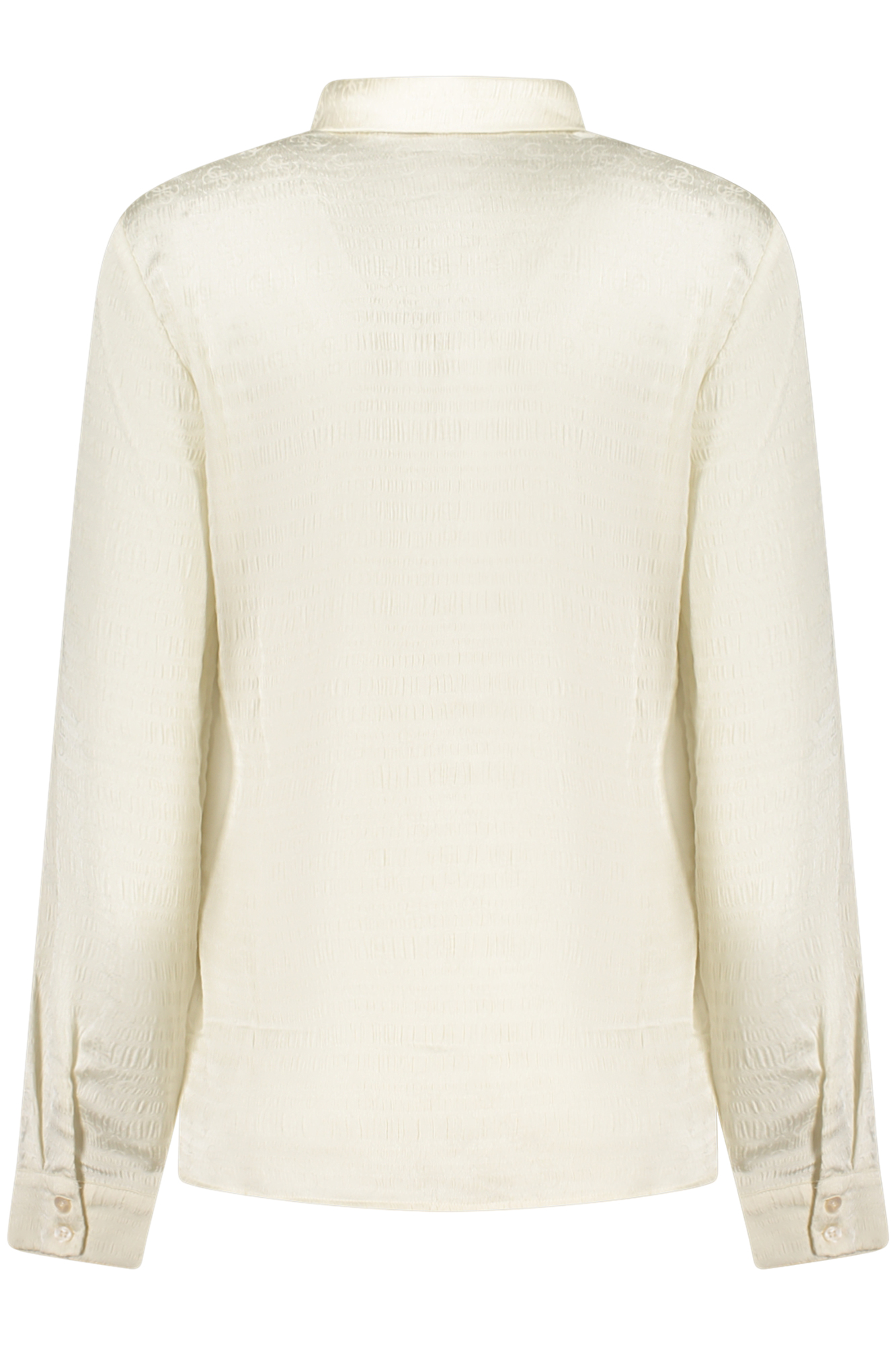 GUESS JEANS WOMEN'S LONG-SLEEVED SHIRT WHITE - Image 2