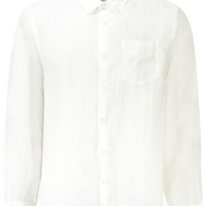 GUESS JEANS MEN'S LONG-SLEEVED SHIRT WHITE GUESS JEANS