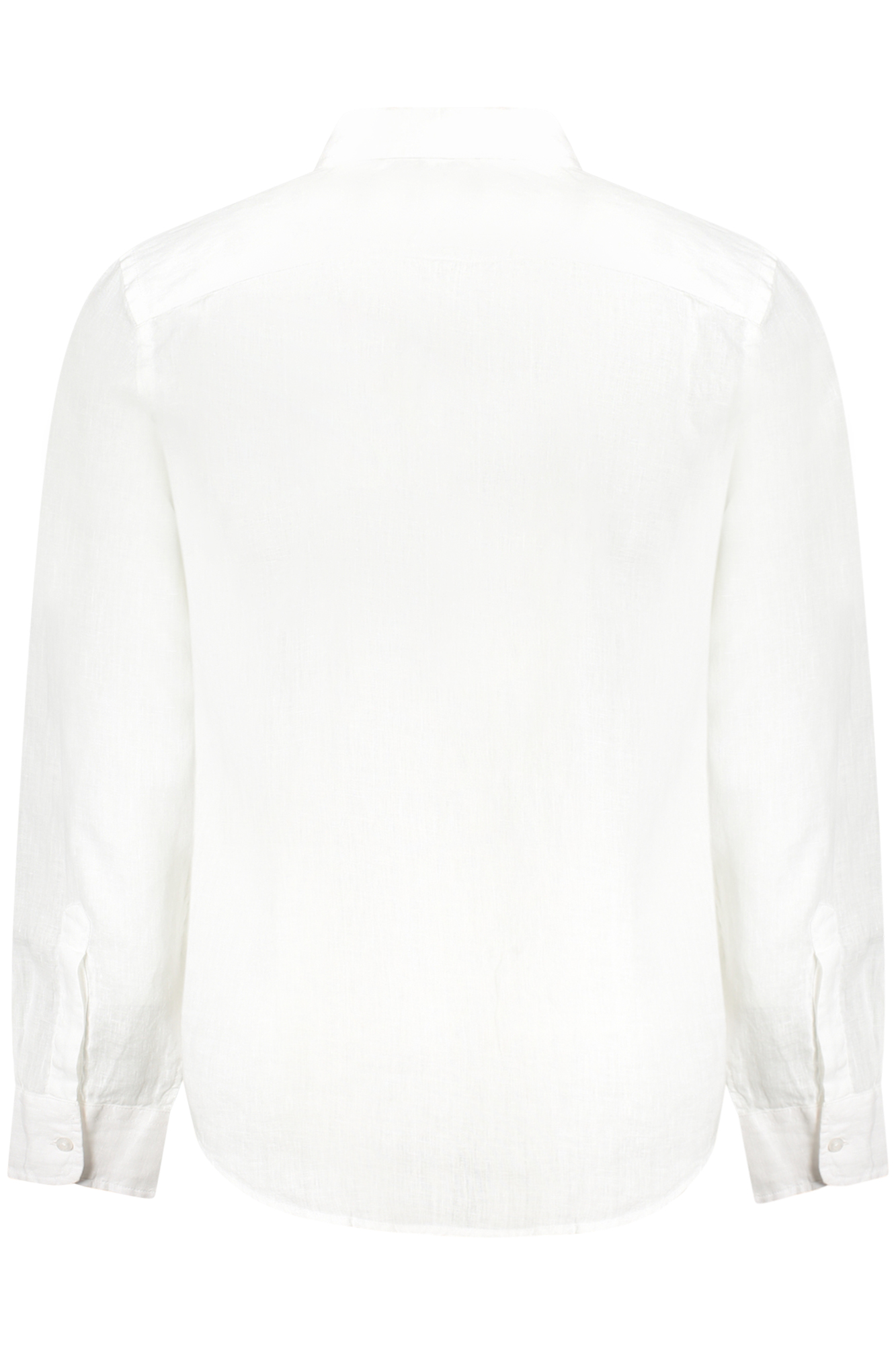 GUESS JEANS MEN'S LONG-SLEEVED SHIRT WHITE - Image 2