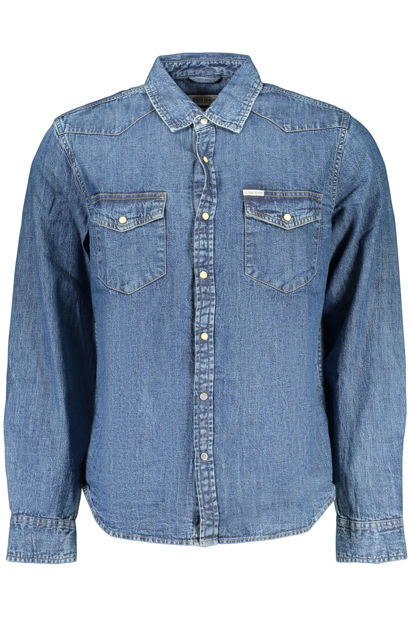 GUESS JEANS MEN'S LONG-SLEEVED SHIRT