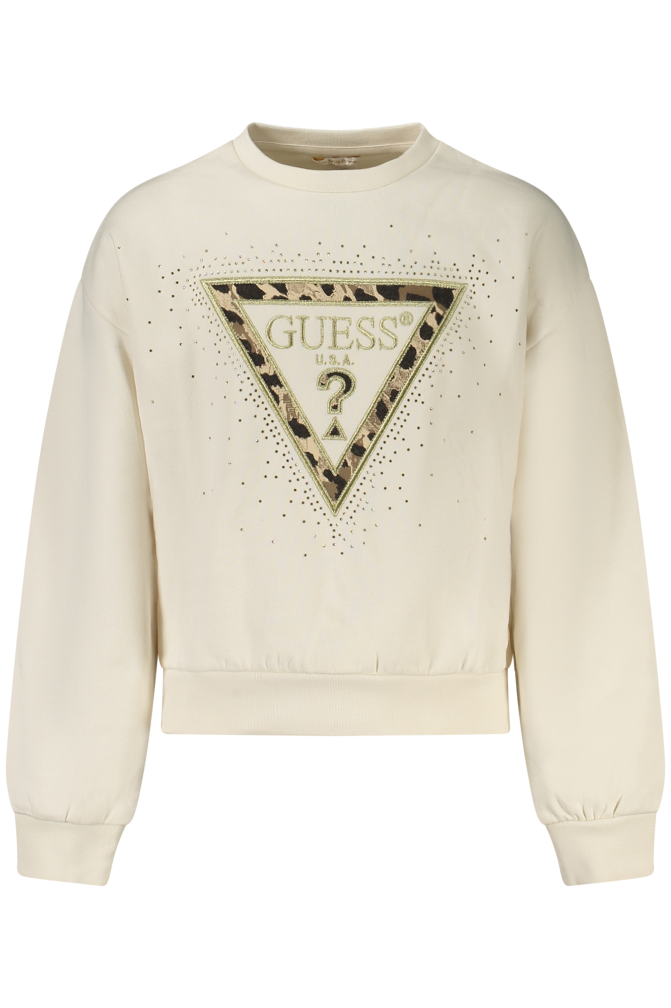 GUESS JEANS ZIP-UP SWEATSHIRT FOR GIRLS