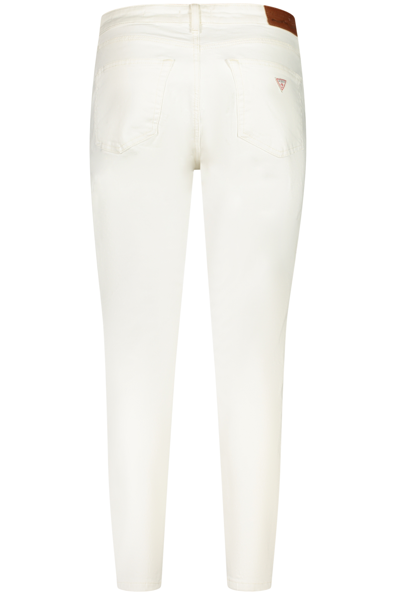 GUESS JEANS WOMEN'S WHITE DENIM JEANS - Image 2