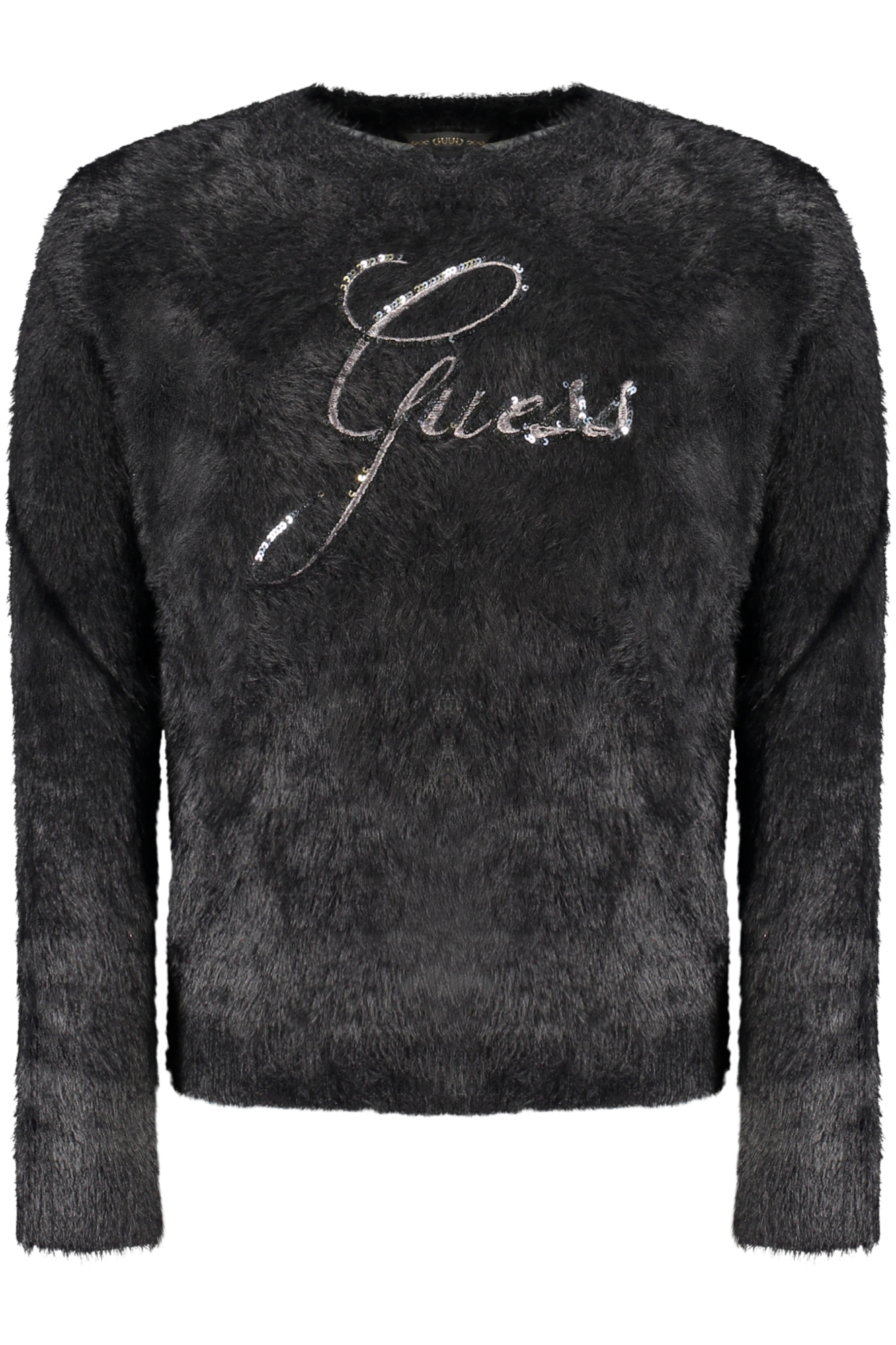 GUESS JEANS BLACK SWEATER FOR GIRLS GUESS JEANS