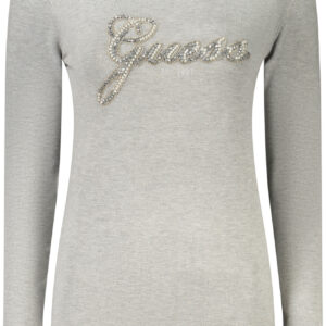 GUESS JEANS WOMEN'S GREY SWEATER GUESS JEANS