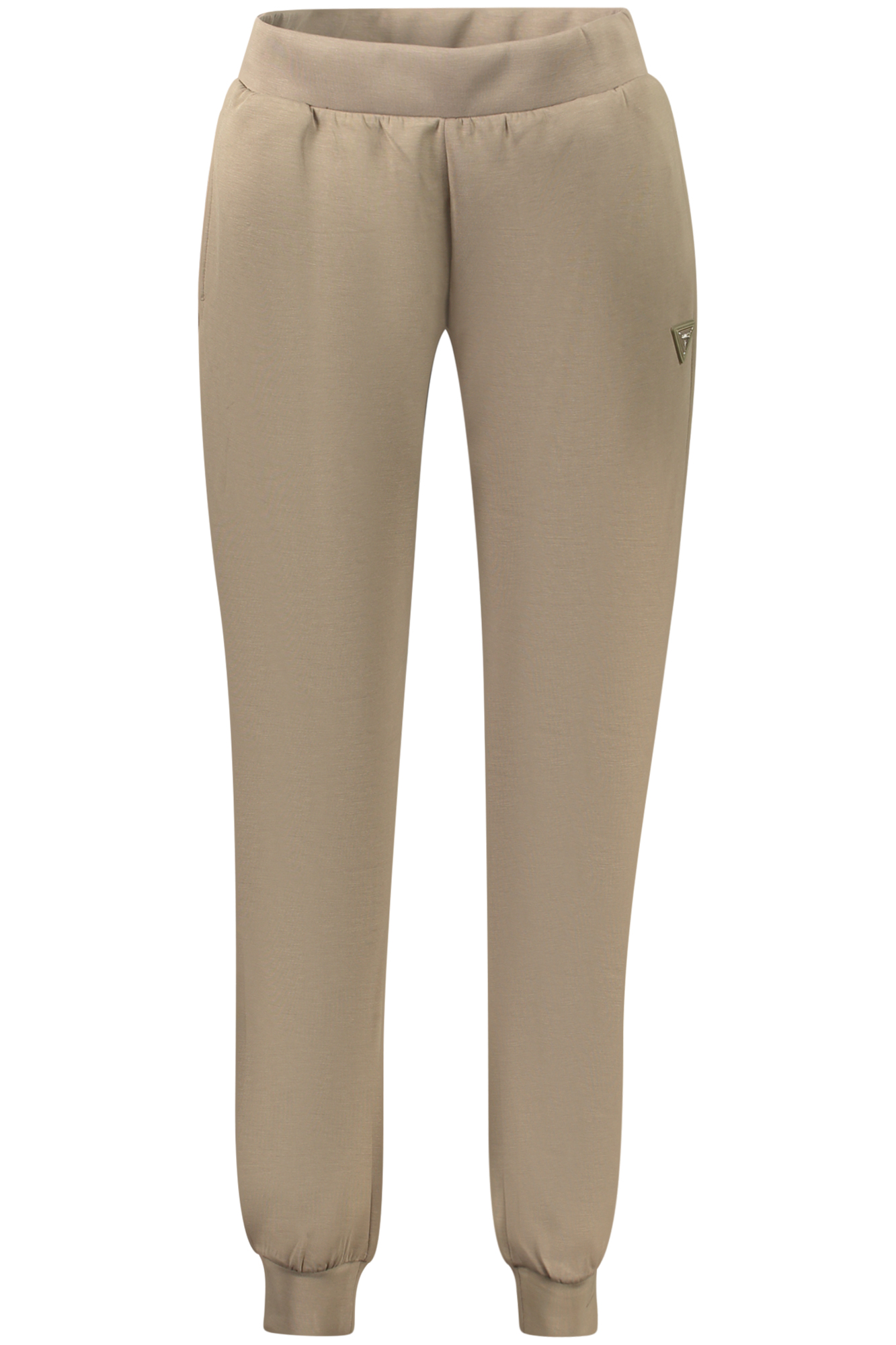 GUESS JEANS WOMEN'S GREEN TROUSERS GUESS JEANS
