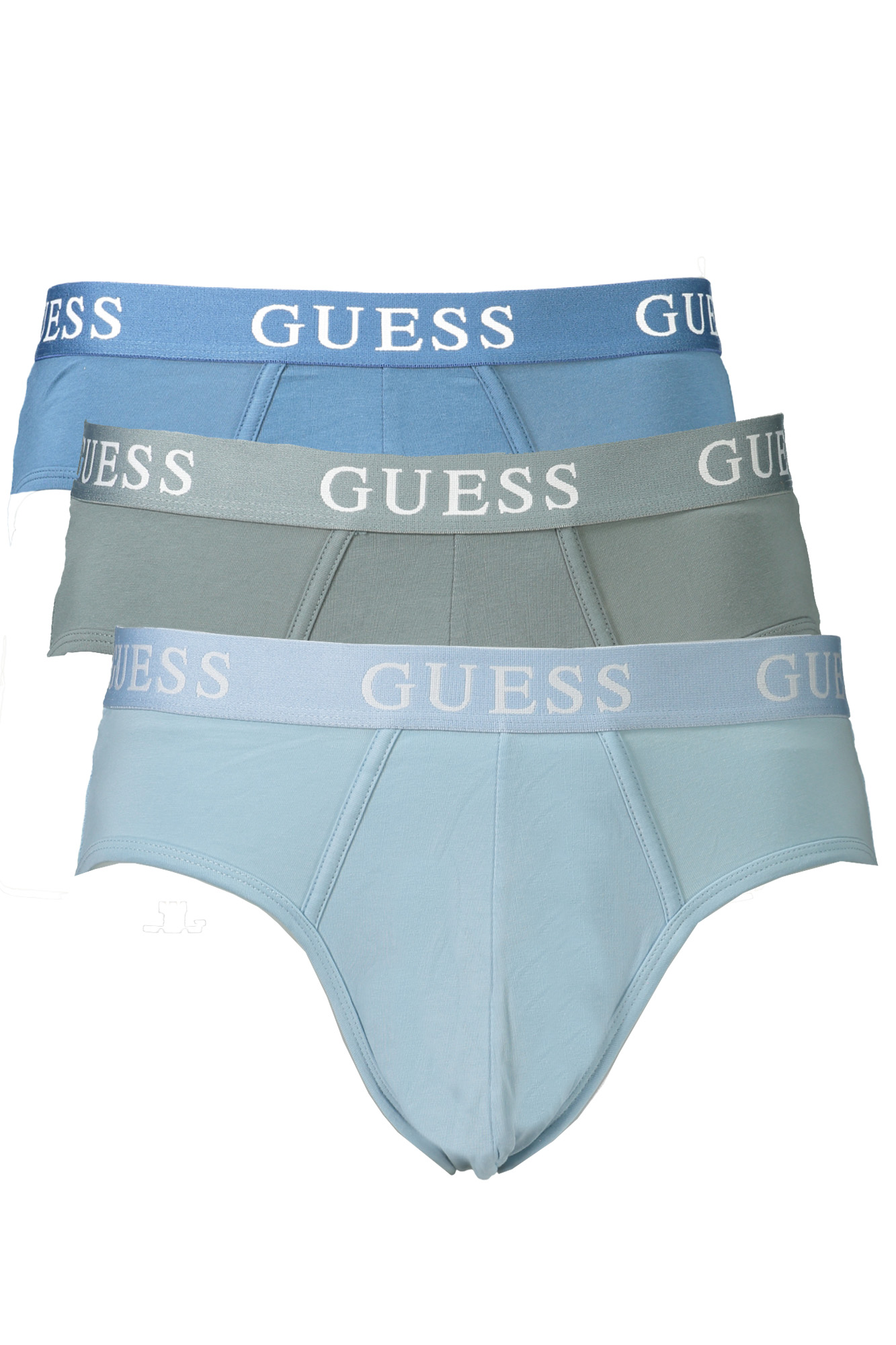 GUESS JEANS MEN'S LIGHT BLUE SLIP GUESS JEANS