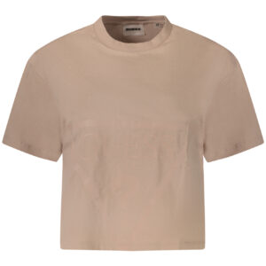 GUESS JEANS WOMEN'S SHORT SLEEVE T-SHIRT PINK GUESS JEANS