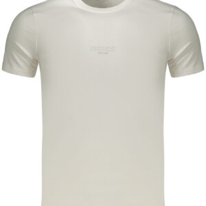 GUESS JEANS MEN'S SHORT-SLEEVED T-SHIRT WHITE GUESS JEANS
