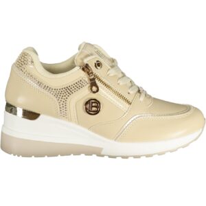 LAURA BIAGIOTTI WOMEN'S BEIGE SPORTS SHOES LAURA BIAGIOTTI