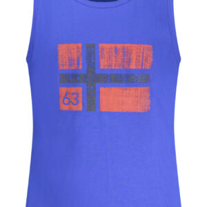 NORWAY 1963 MEN'S BLUE TANK TOP NORWAY 1963