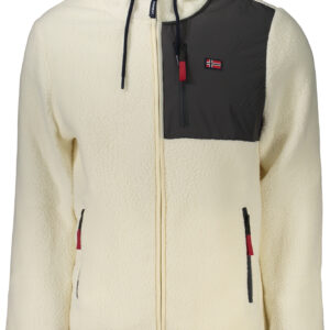 NORWAY 1963 MEN'S WHITE ZIP-UP SWEATSHIRT NORWAY 1963