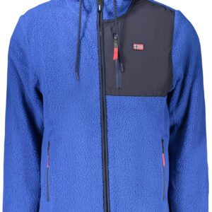 NORWAY 1963 MEN'S BLUE ZIP-UP SWEATSHIRT NORWAY 1963