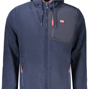 NORWAY 1963 MEN'S BLUE ZIP-UP SWEATSHIRT NORWAY 1963