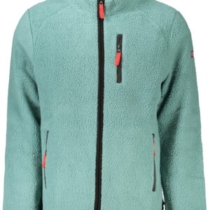 NORWAY 1963 MEN'S GREEN ZIP-UP SWEATSHIRT NORWAY 1963