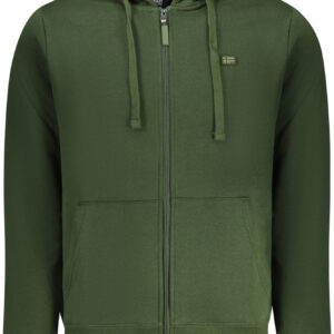 NORWAY 1963 MEN'S GREEN ZIP-UP SWEATSHIRT NORWAY 1963