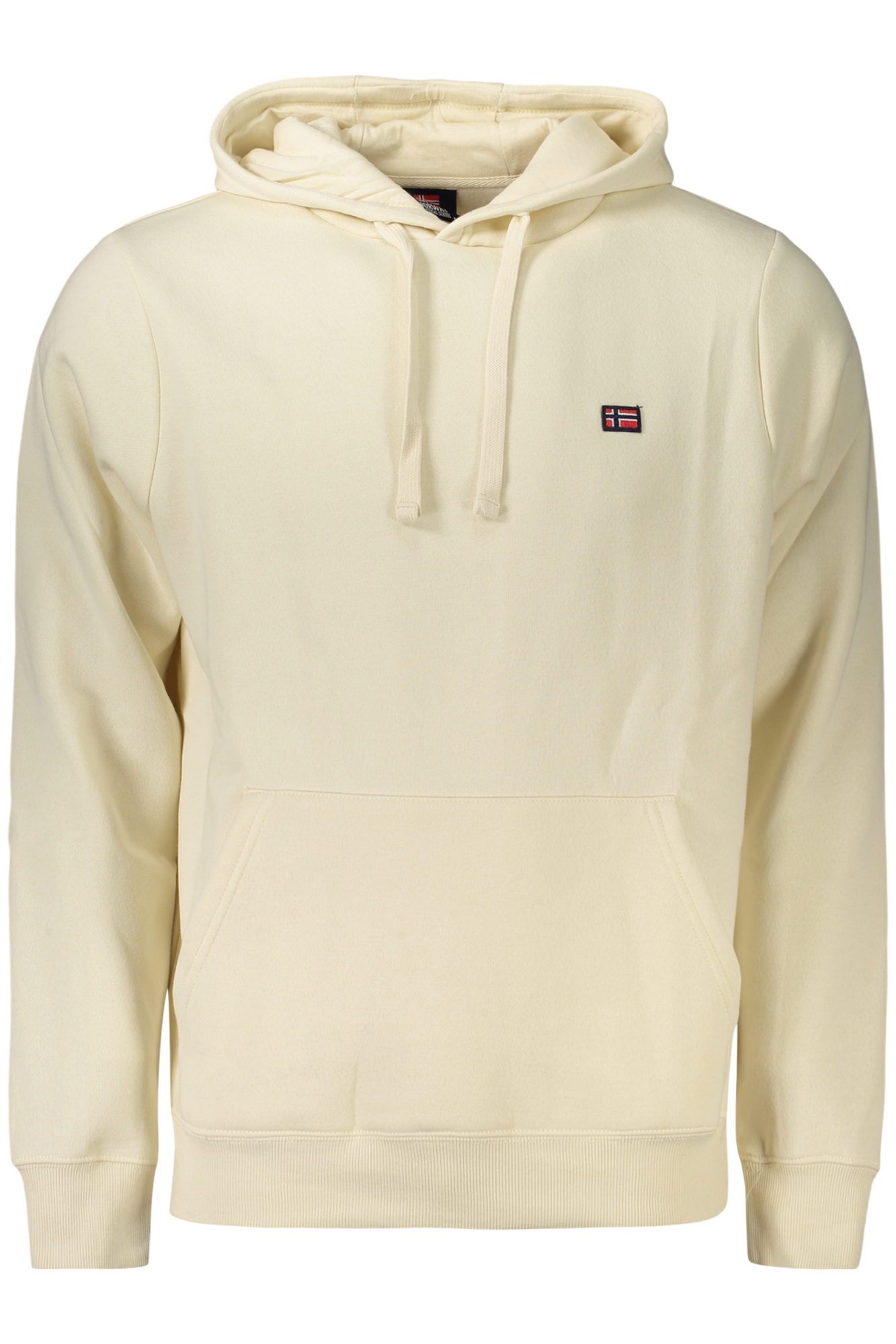 NORWAY 1963 MEN'S WHITE ZIP-UP SWEATSHIRT NORWAY 1963