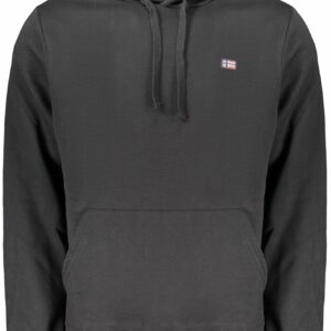 NORWAY 1963 MEN'S BLACK ZIP-UP SWEATSHIRT NORWAY 1963