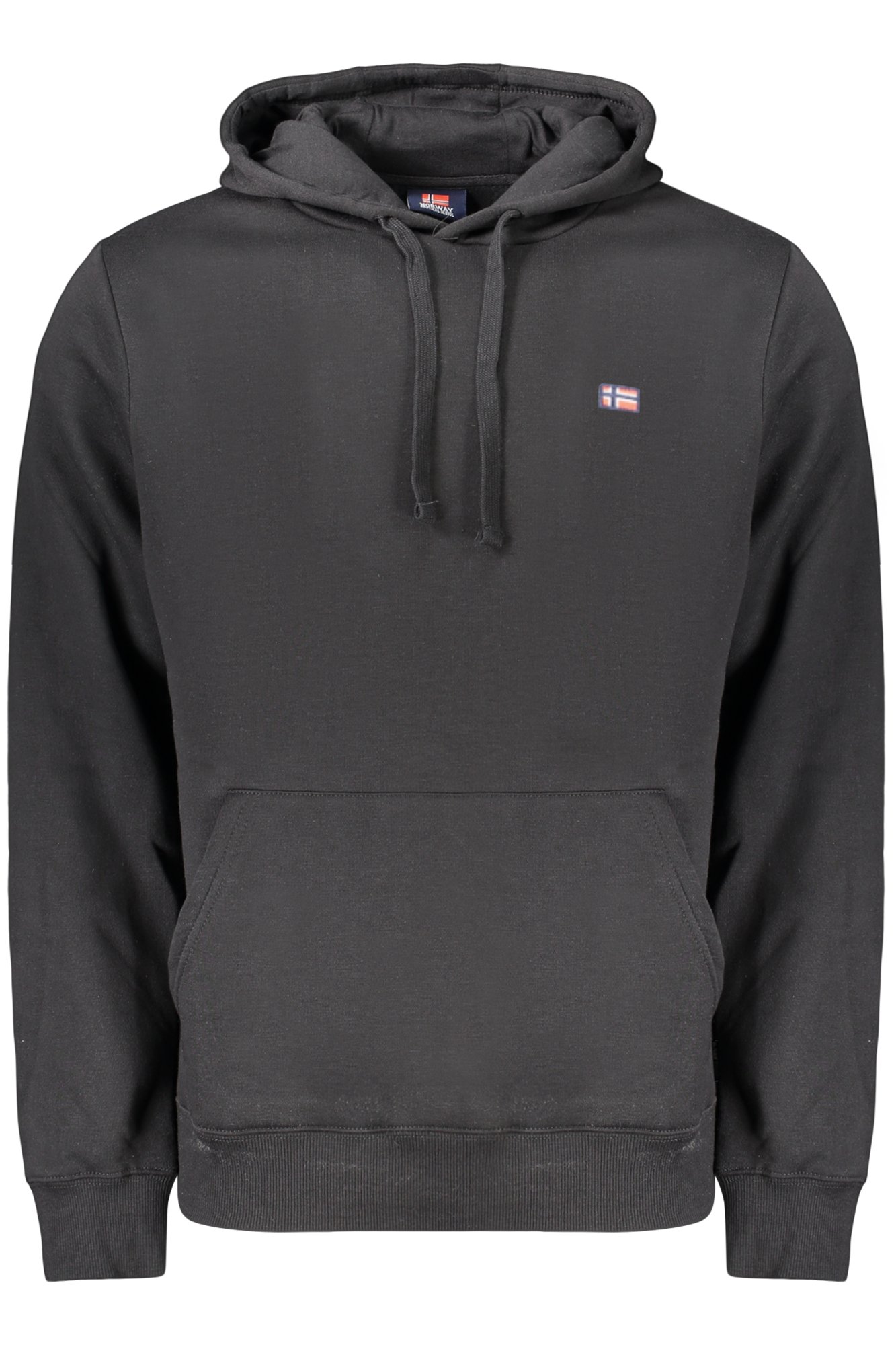 NORWAY 1963 MEN'S BLACK ZIP-UP SWEATSHIRT NORWAY 1963