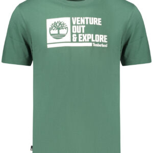 TIMBERLAND MEN'S SHORT-SLEEVE T-SHIRT GREEN TIMBERLAND