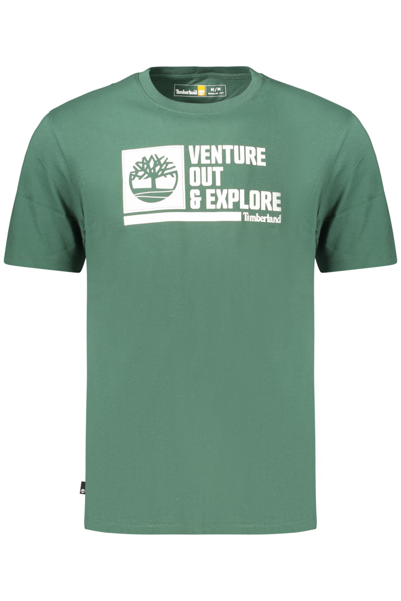 TIMBERLAND MEN'S SHORT-SLEEVE T-SHIRT GREEN TIMBERLAND