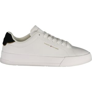 TOMMY HILFIGER MEN'S WHITE SPORTS SHOES TOMMY HILFIGER
