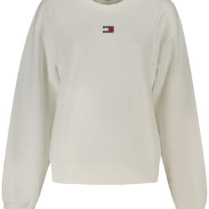 TOMMY HILFIGER WOMEN'S ZIP-UP SWEATSHIRT WHITE TOMMY HILFIGER