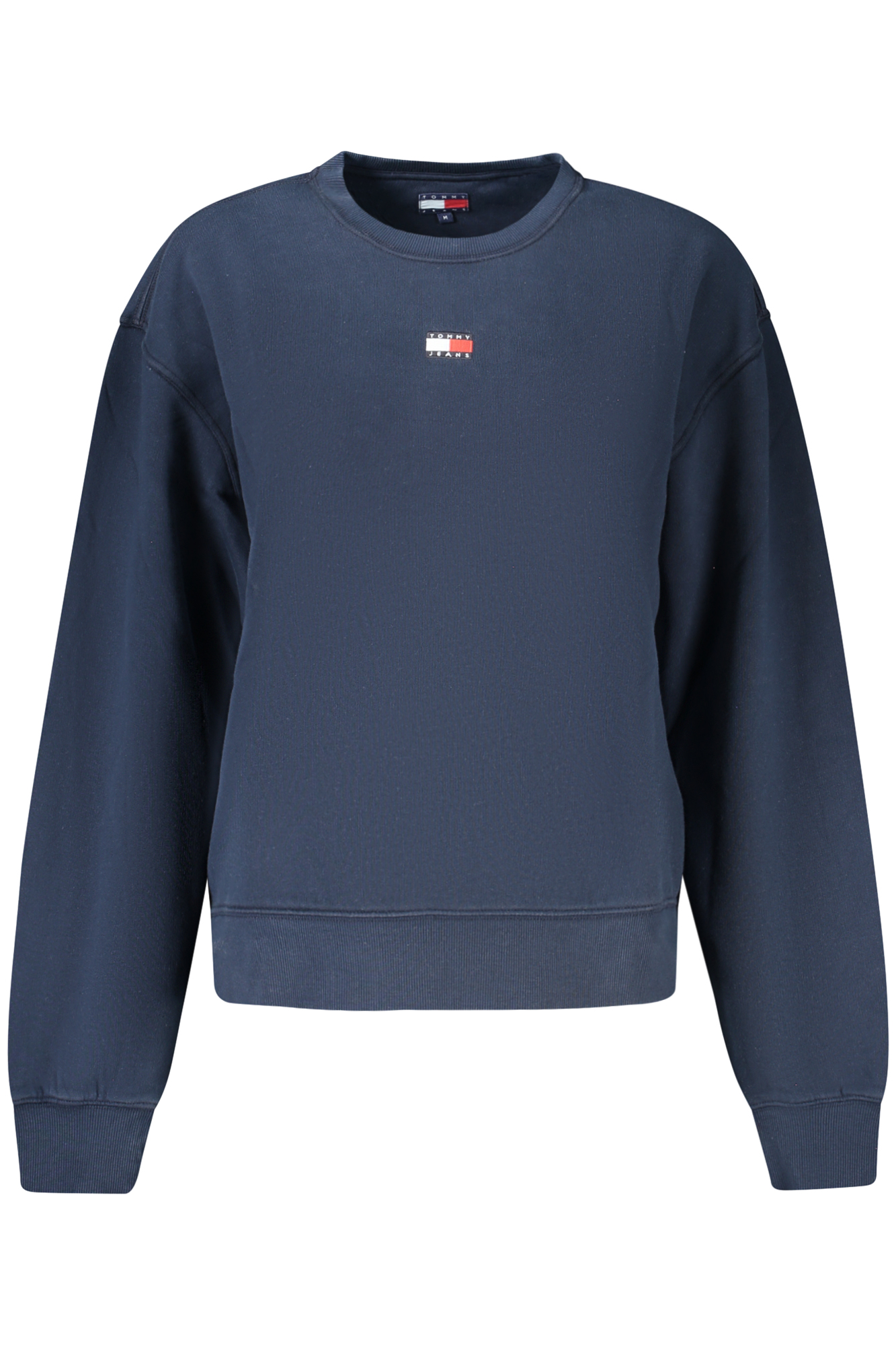TOMMY HILFIGER WOMEN'S BLUE ZIP-UP SWEATSHIRT TOMMY HILFIGER