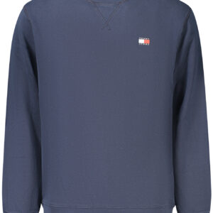 TOMMY HILFIGER MEN'S BLUE ZIP-UP SWEATSHIRT TOMMY HILFIGER