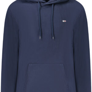 TOMMY HILFIGER MEN'S BLUE ZIP-UP SWEATSHIRT TOMMY HILFIGER