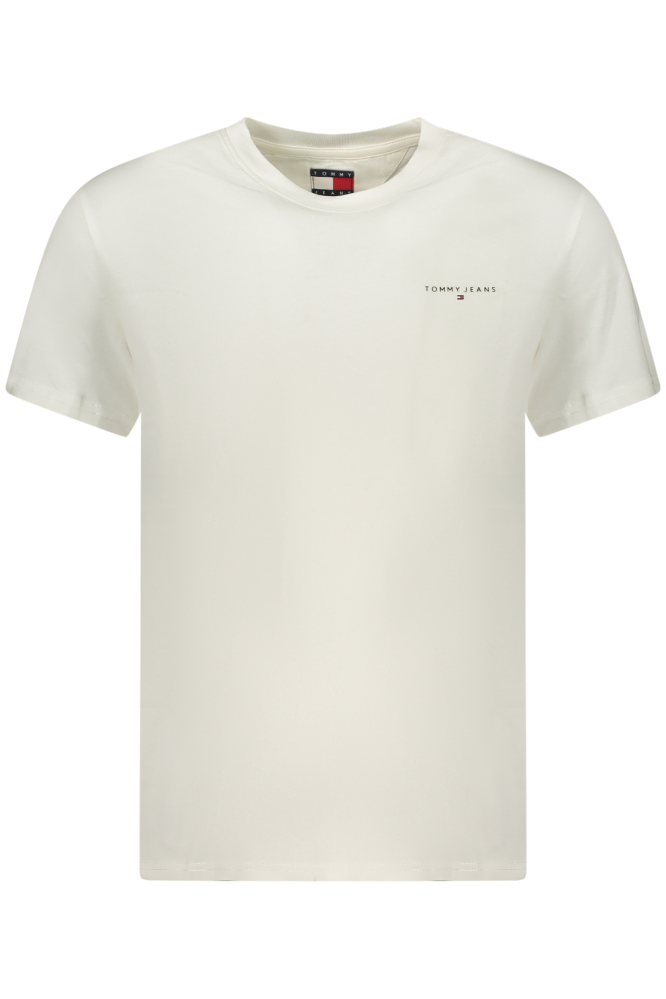 TOMMY HILFIGER MEN'S SHORT-SLEEVE T-SHIRT WHITE TOMMY HILFIGER