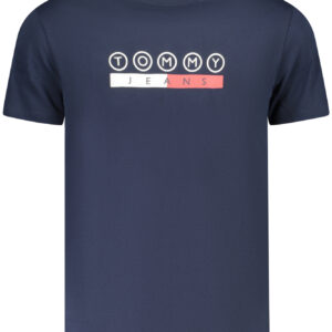 TOMMY HILFIGER MEN'S SHORT-SLEEVE T-SHIRT BLUE TOMMY HILFIGER