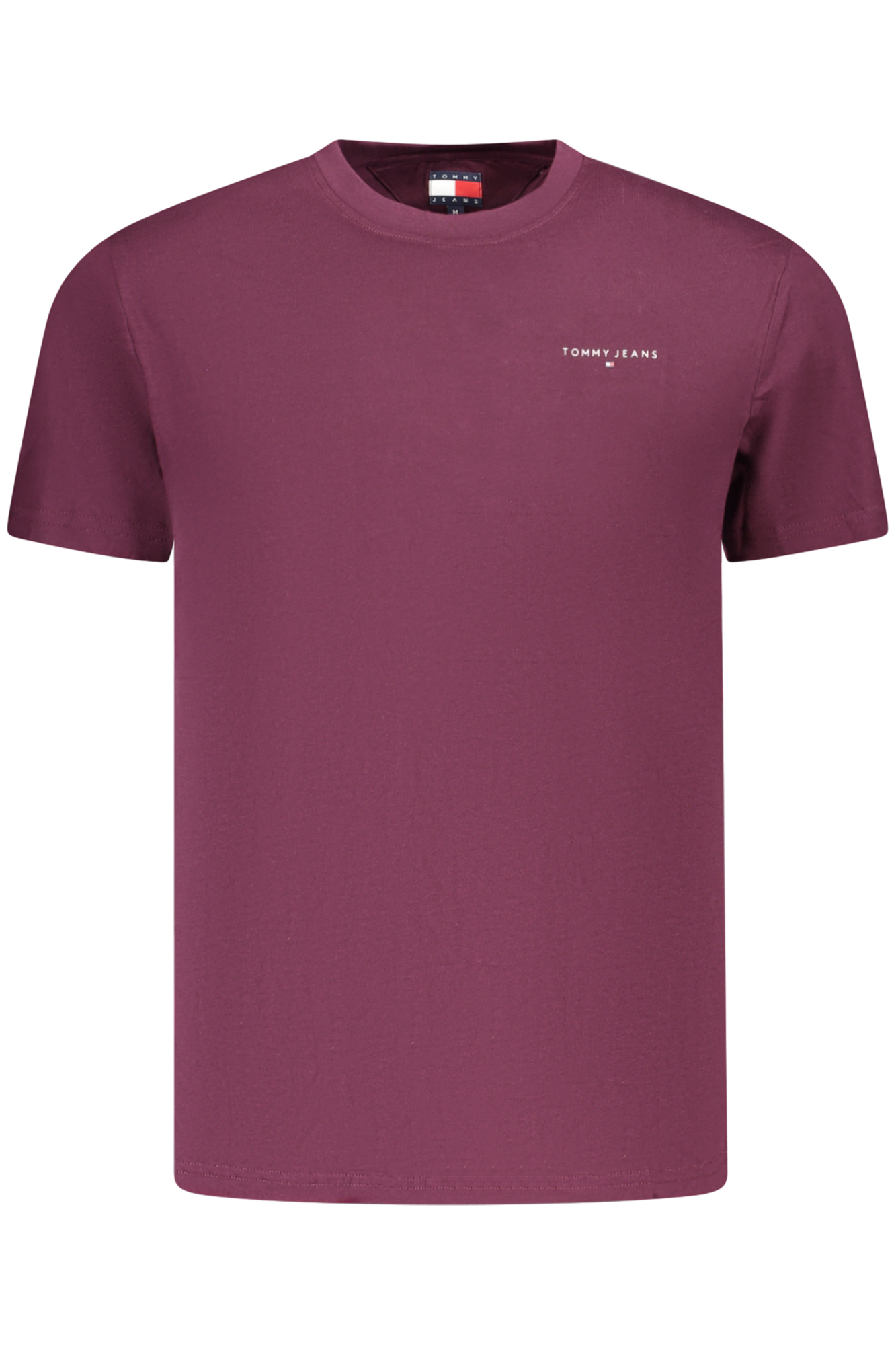 TOMMY HILFIGER MEN'S SHORT-SLEEVE T-SHIRT PURPLE TOMMY HILFIGER