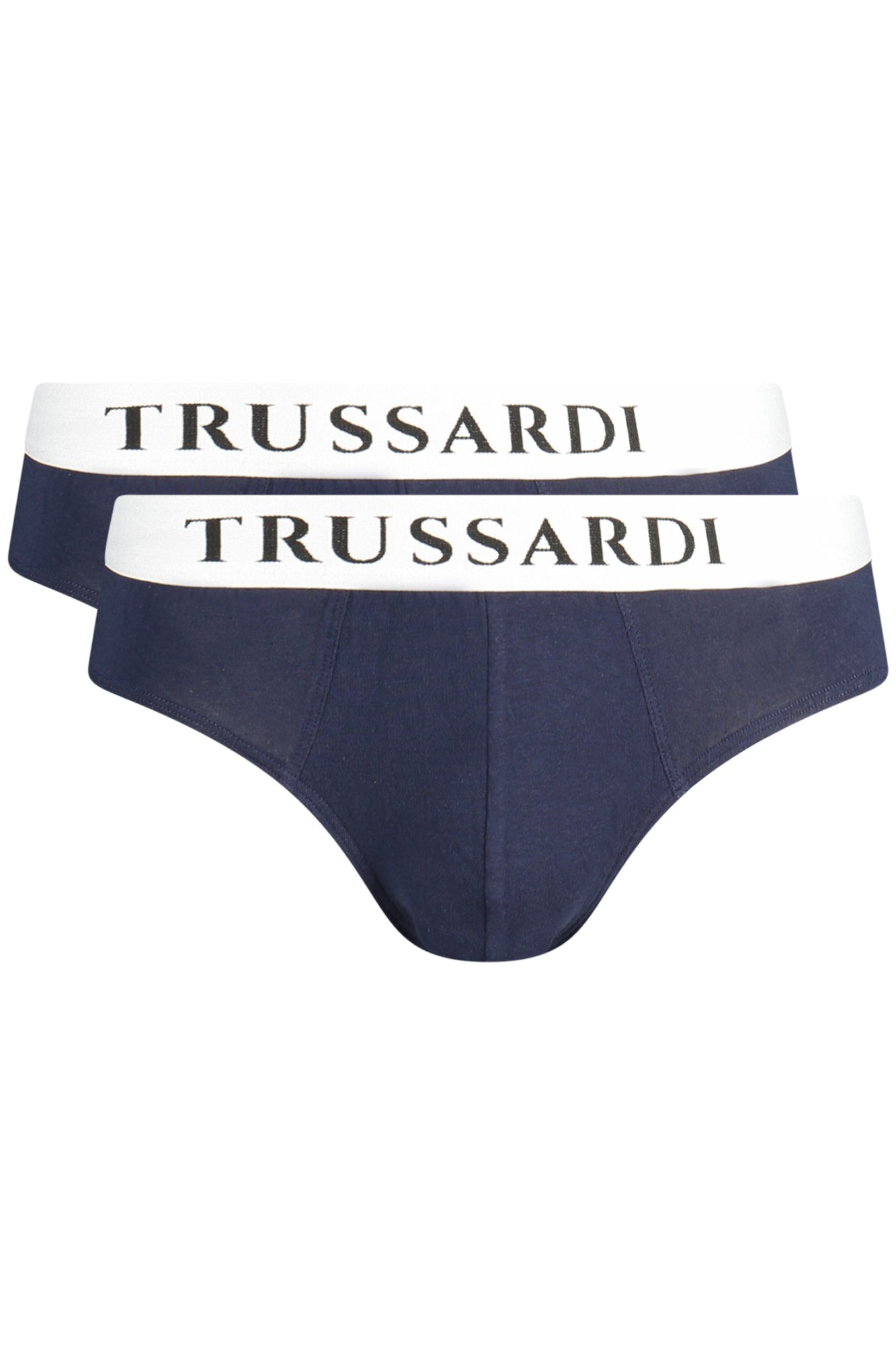 TRUSSARDI MEN'S BLUE BRIEFS TRUSSARDI